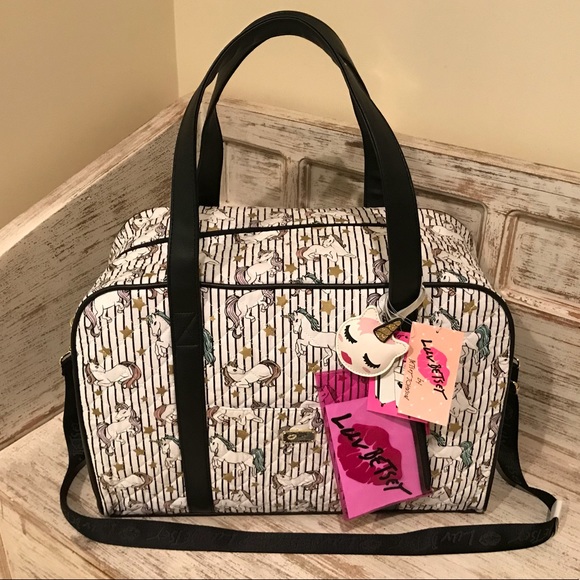 Betsey Johnson Bags Betsey Johnson Unicorn Weekender Duffle Bag